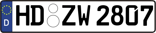 HD-ZW2807