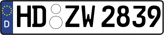 HD-ZW2839