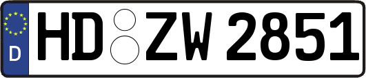 HD-ZW2851