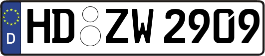HD-ZW2909
