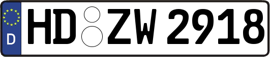 HD-ZW2918