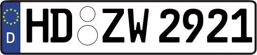 HD-ZW2921