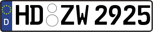 HD-ZW2925