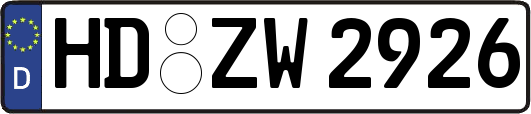 HD-ZW2926