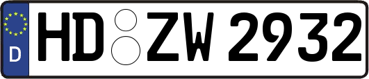 HD-ZW2932