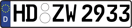 HD-ZW2933
