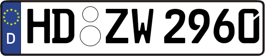 HD-ZW2960