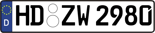 HD-ZW2980