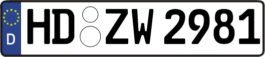 HD-ZW2981