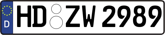 HD-ZW2989