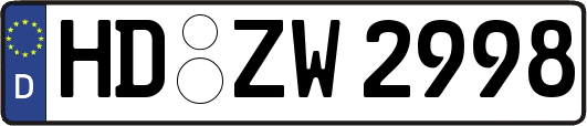 HD-ZW2998
