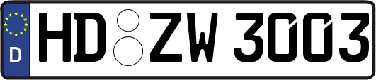 HD-ZW3003
