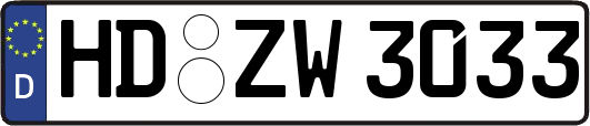 HD-ZW3033