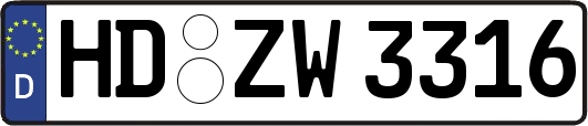 HD-ZW3316