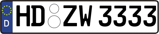 HD-ZW3333