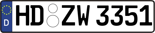 HD-ZW3351