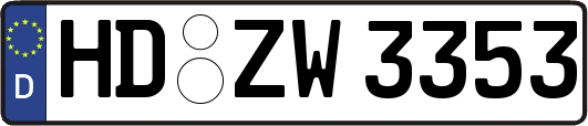 HD-ZW3353
