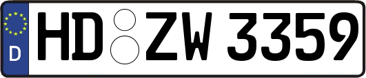 HD-ZW3359