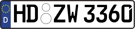 HD-ZW3360