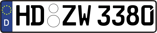 HD-ZW3380