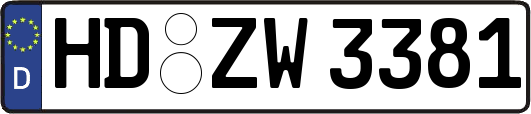 HD-ZW3381