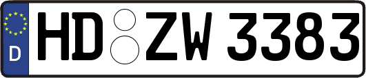 HD-ZW3383
