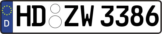 HD-ZW3386