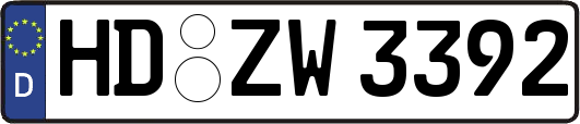 HD-ZW3392