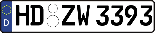 HD-ZW3393