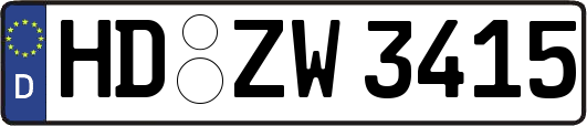 HD-ZW3415