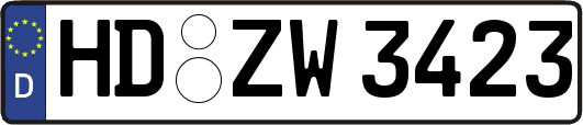 HD-ZW3423