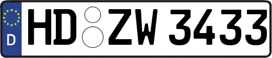 HD-ZW3433