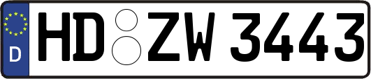 HD-ZW3443