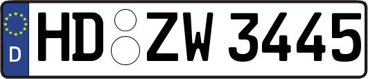 HD-ZW3445