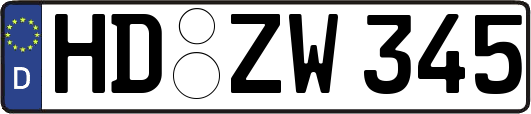 HD-ZW345