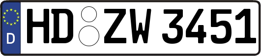 HD-ZW3451