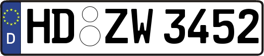 HD-ZW3452