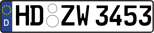 HD-ZW3453