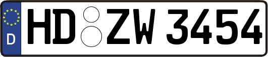 HD-ZW3454