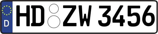 HD-ZW3456