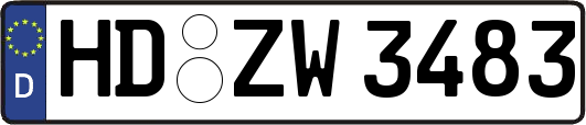 HD-ZW3483