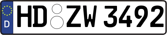 HD-ZW3492