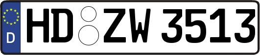 HD-ZW3513