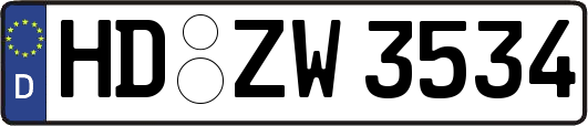 HD-ZW3534