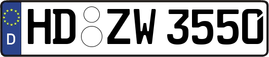 HD-ZW3550