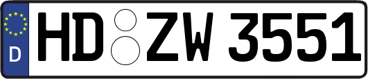 HD-ZW3551