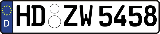HD-ZW5458