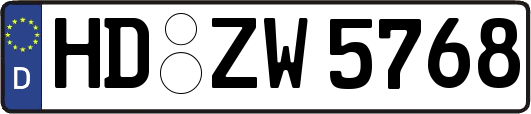 HD-ZW5768