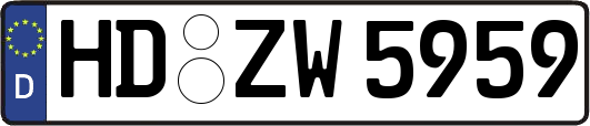 HD-ZW5959