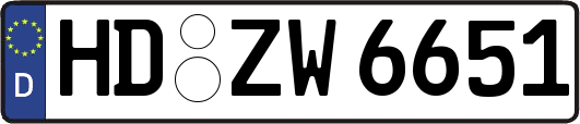 HD-ZW6651